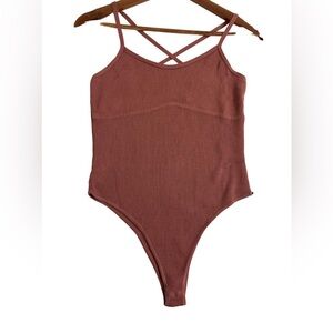 ASOS brown bodysuit Size US10